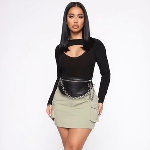 Fashion Nova Long Sleeve Bodysuit